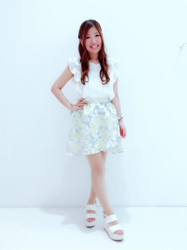 フェミニンコーデ♡杉山家の…♡karen