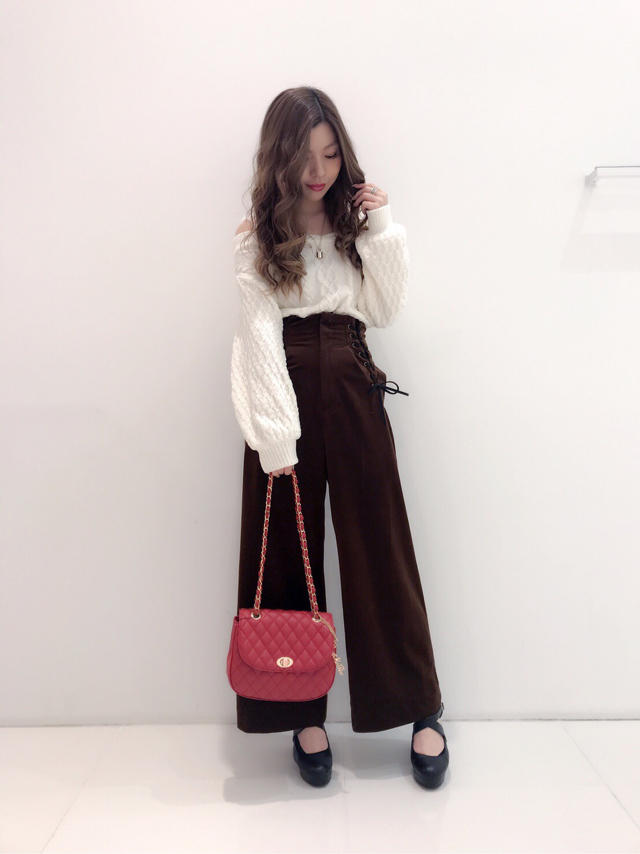 新作モールニット♡karen