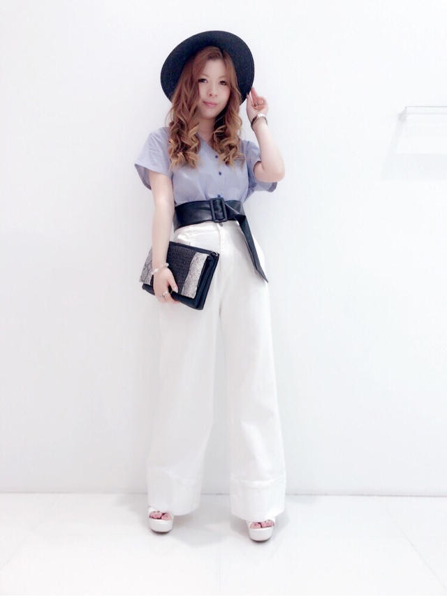 スキッパーブラウス♡kaho