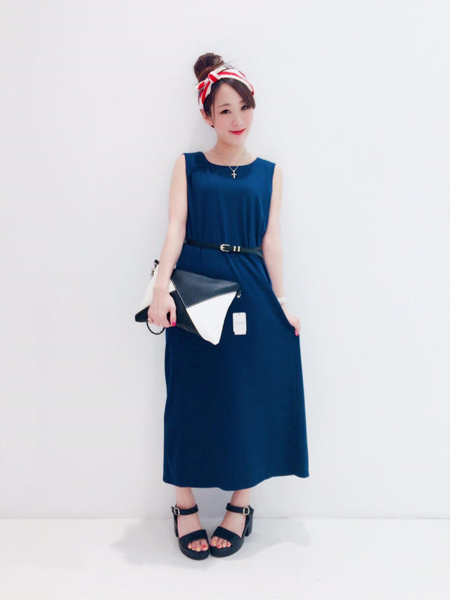 ベルト付きノースリワンピ♡おまけ♡karen