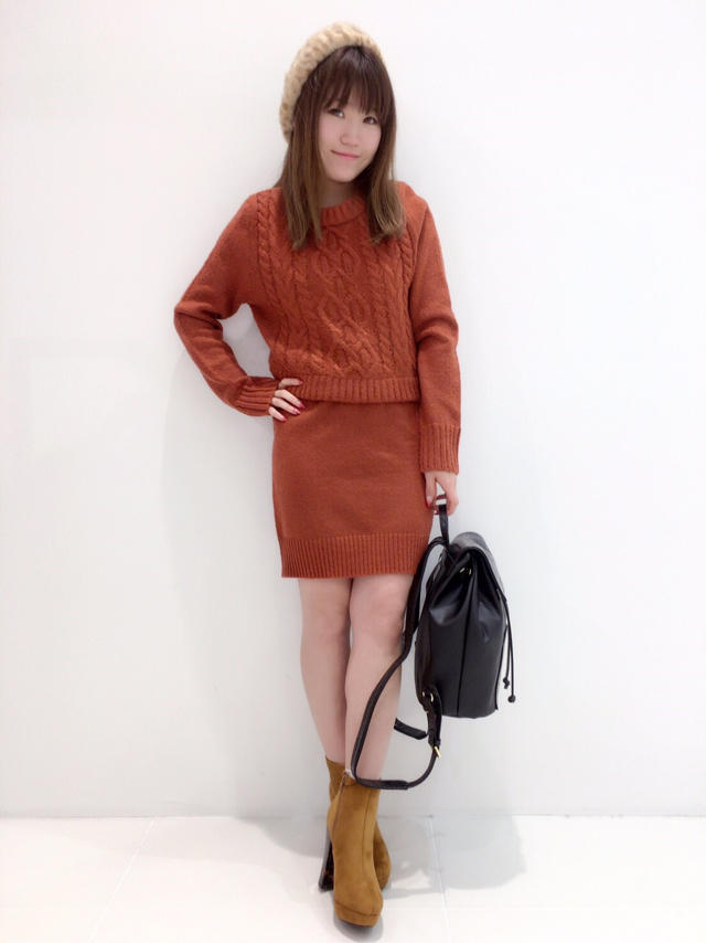 ニットOP×オフショット♡ayana