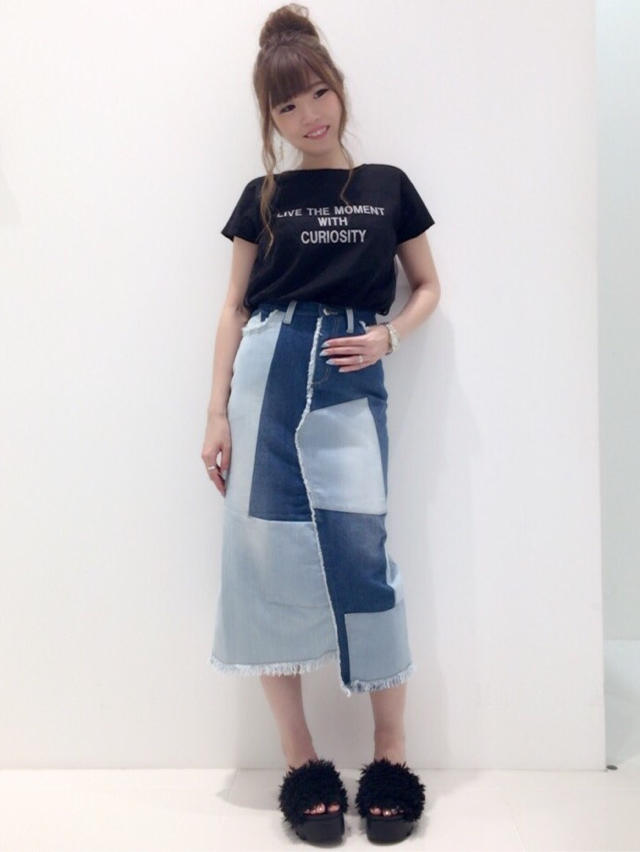 コーデの主役に！デニムスカート♡yuko