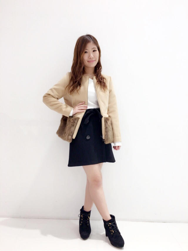 フェイクファーコート♡kaho