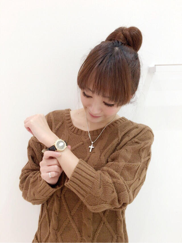 ラインストーン入りウォッチ♡kaho