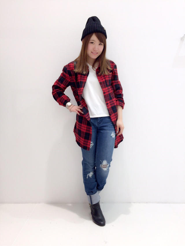 チェックシャツ再入荷♡ayana