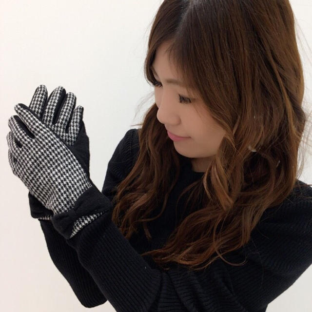 千鳥格子柄グローブ♡kaho