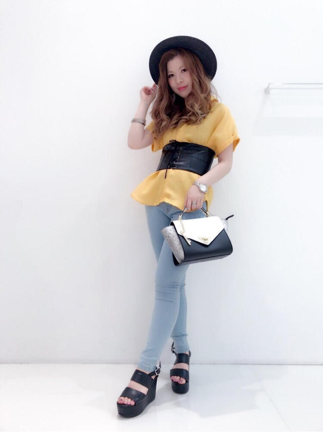 大人気！スキッパーシャツ！yuko
