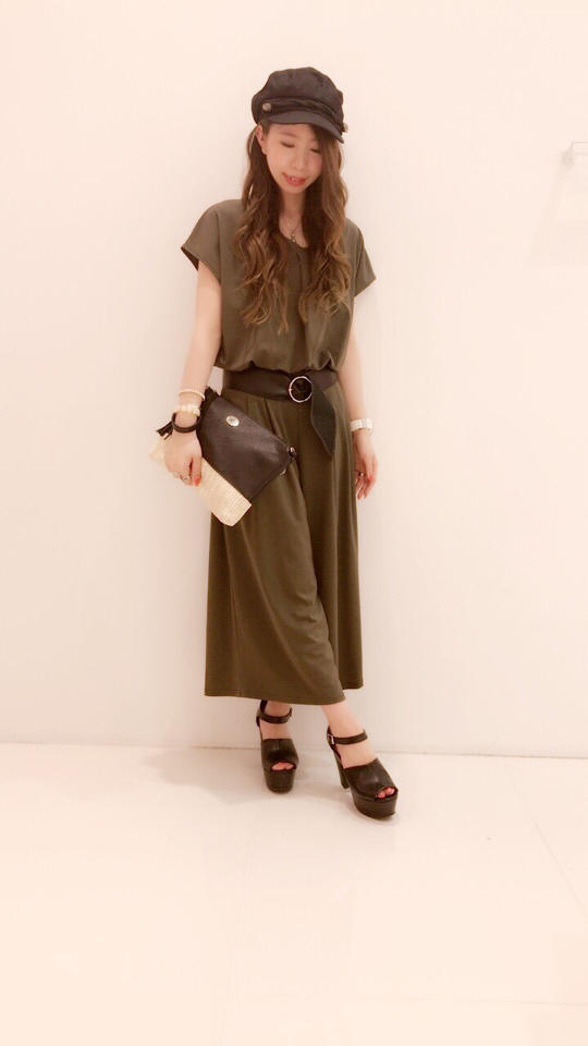 1枚でオシャレなオールインワン♡yuri