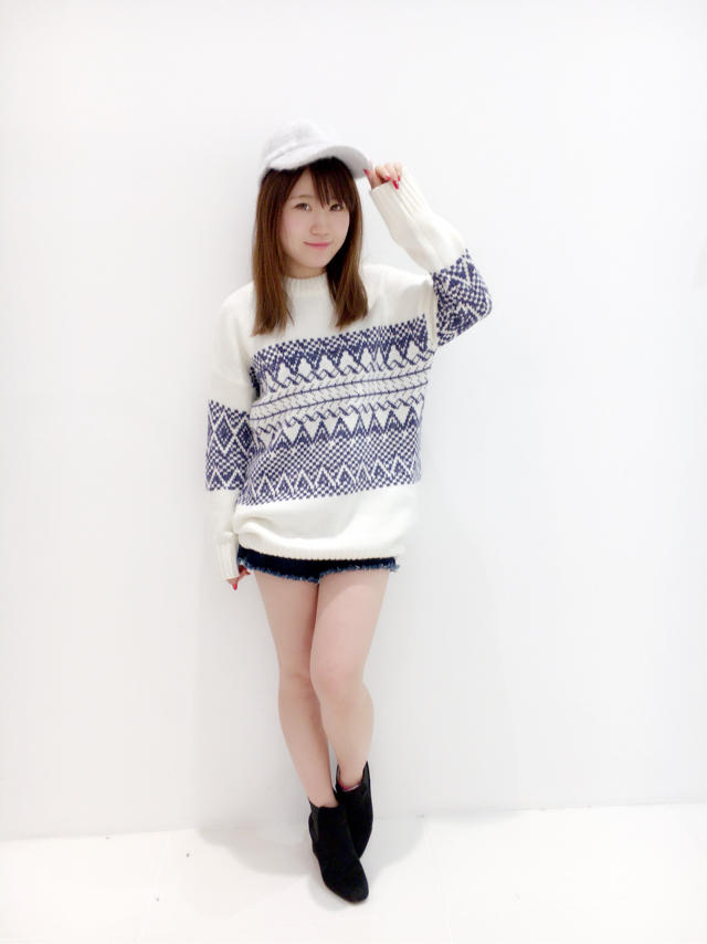ノルディック柄ニット♡nami