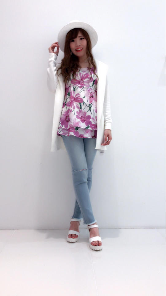 フラワーリボンTOPS♡最近ハマってるもの♡karen