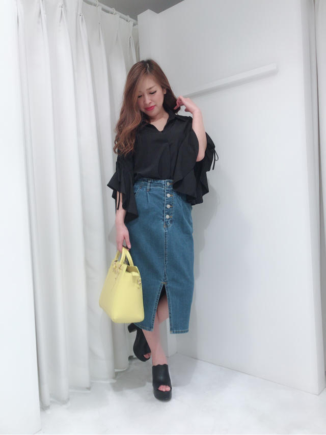 カラーペンシルタイトスカート♡yuko