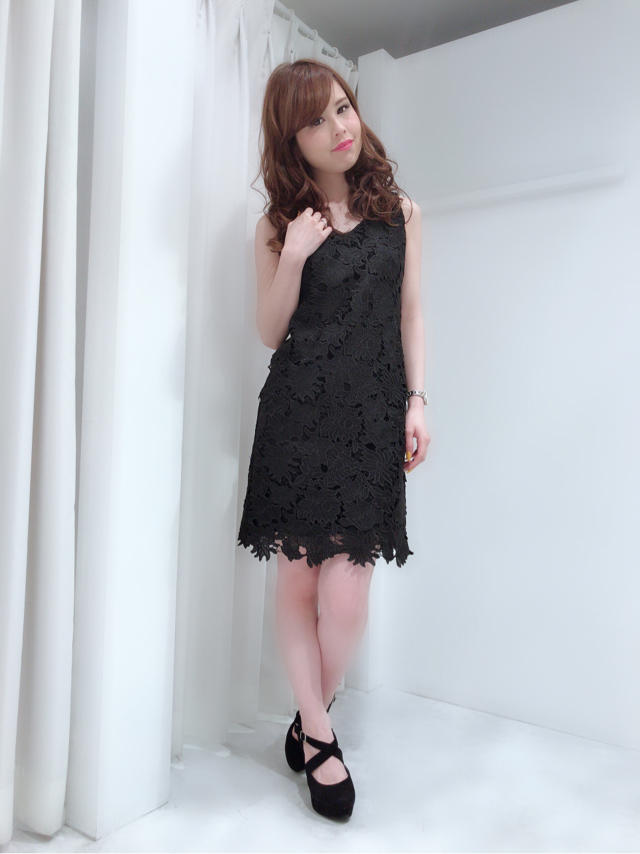 【パーティーにも❤️】レースサックワンピース☞たぁーちゃん(* •ө•)