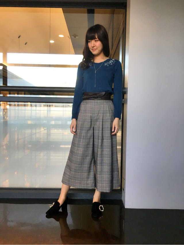 トレンド沢山のワイドパンツ♡
