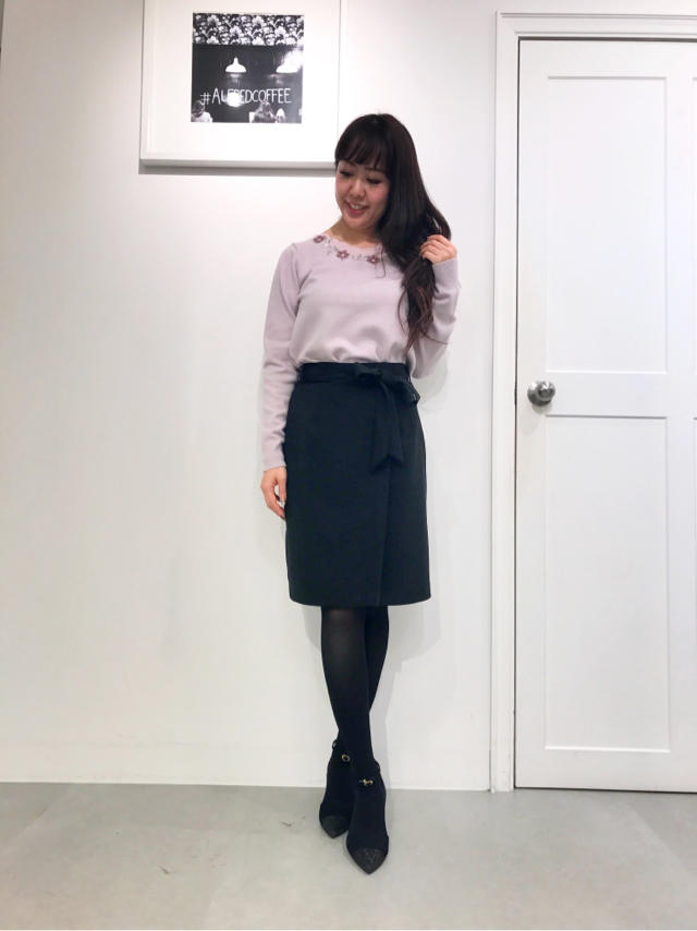 ネックまわりを華やかに♡♡新作ニットandおまけ