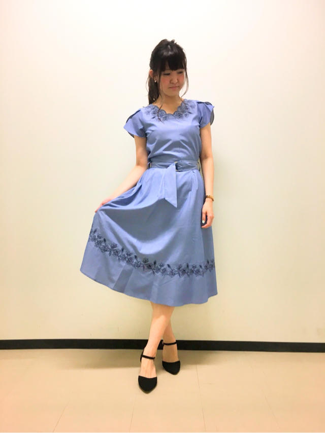 夏まで使える！！ロングワンピースでおしゃれ度アップ♡