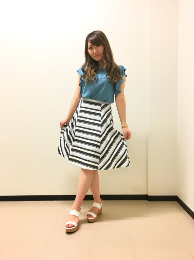 ♡夏の涼しげスカート♡