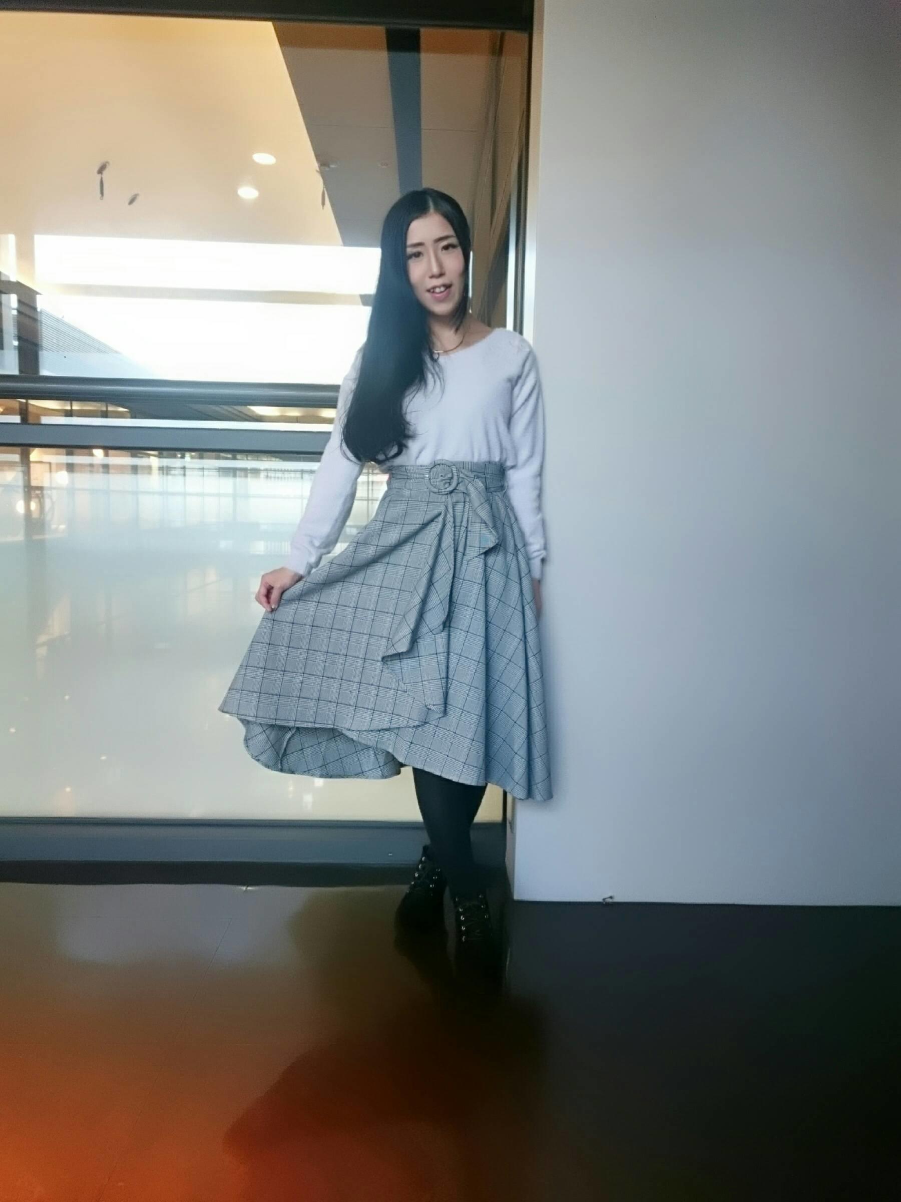 人気のスカートもprice down♡ラップフレアスカート
