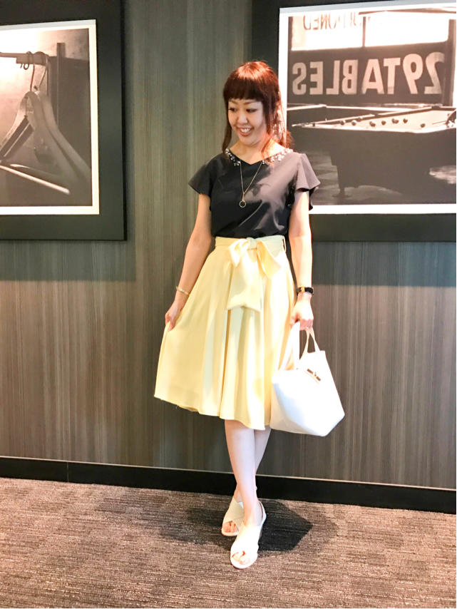 お袖がポイント♡ラッフルブラウス＋ランチ♡