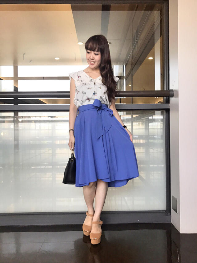 どのカラーがお好みですか？(^^)全色可愛い♡フレアスカート♡