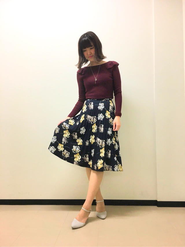 みんなの視線を独り占め♡2wayニット