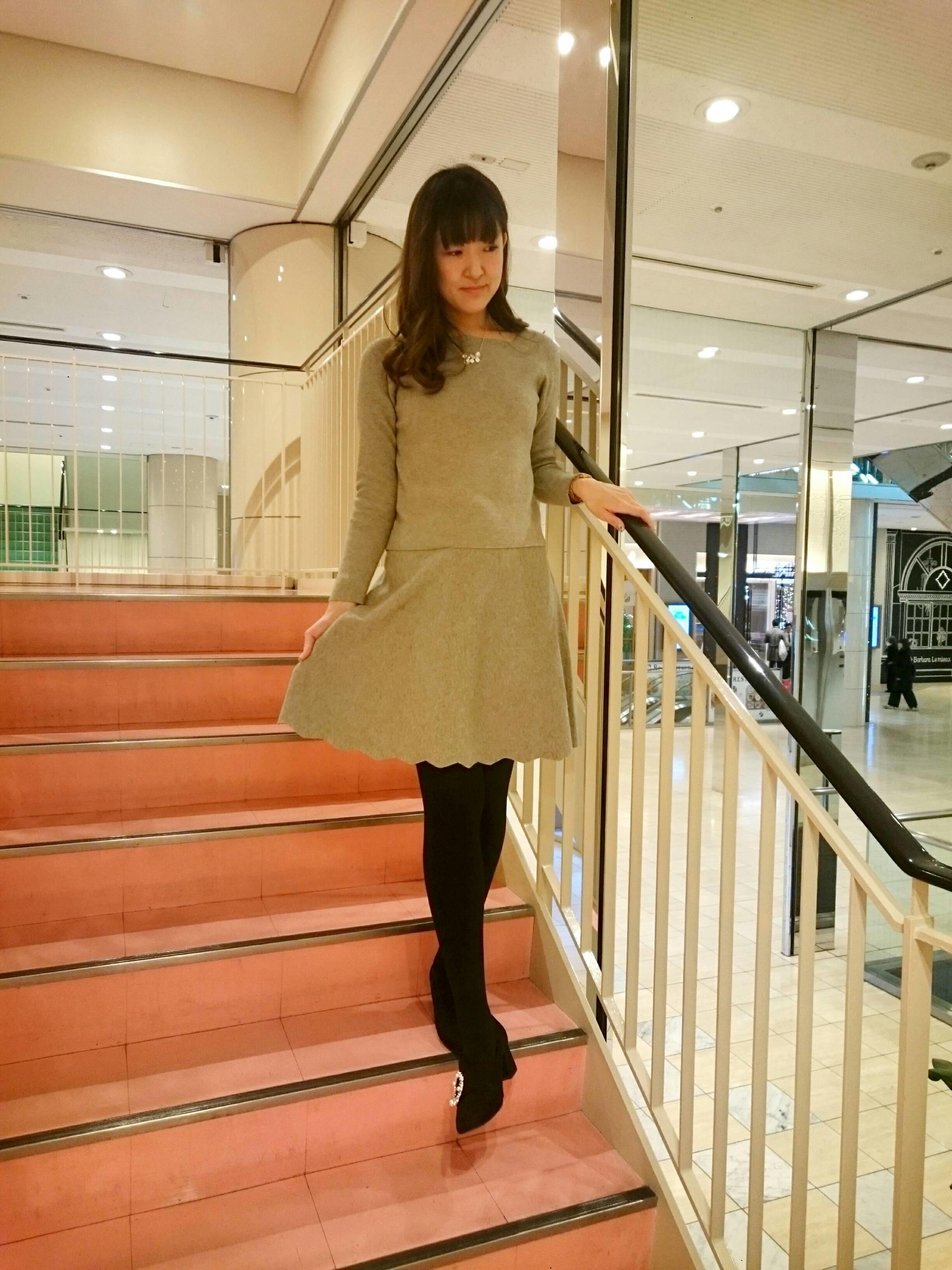 staffコーディネート♡＋X'mas気分