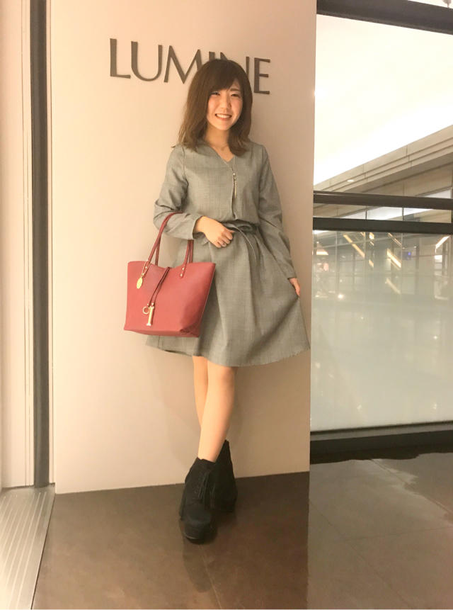 人気チェックワンピース♡♡♡