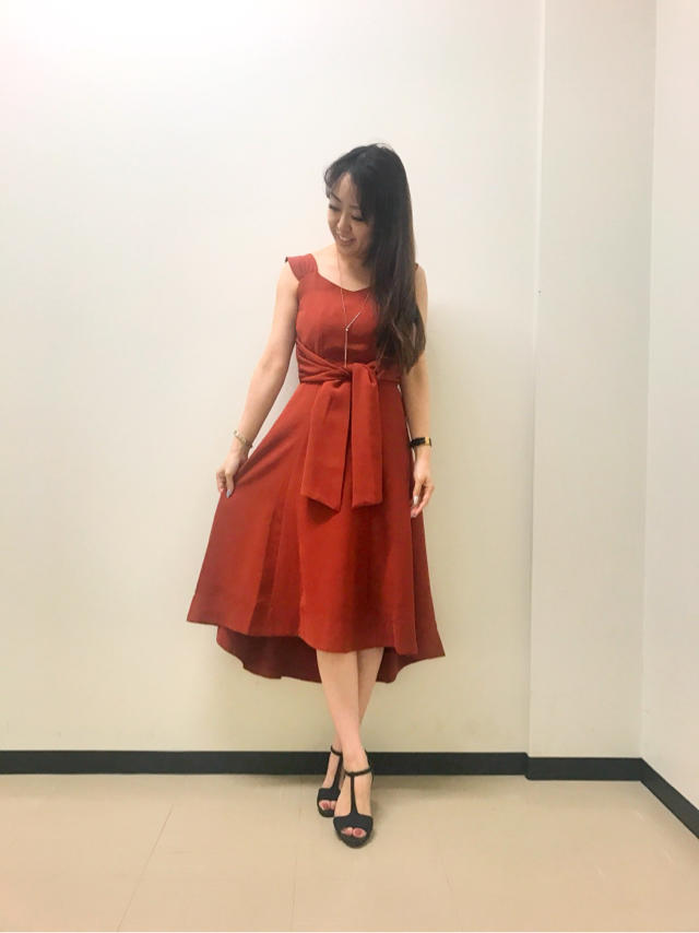 キュッと締まったメリハリのあるスタイルへ♡テールカットワンピース♡