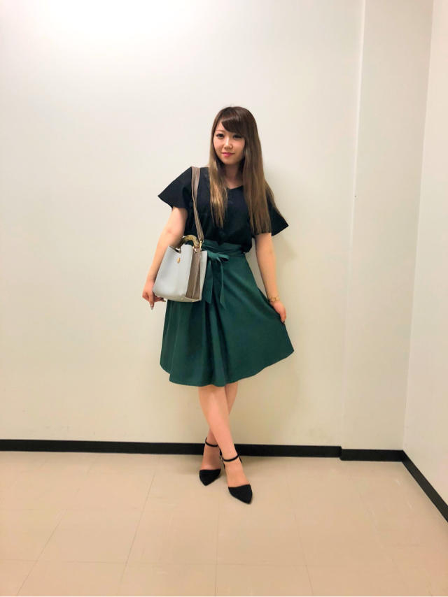 トレンドのカラースカート♡♡