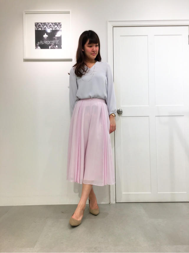着心地抜群のキレイブラウス♡