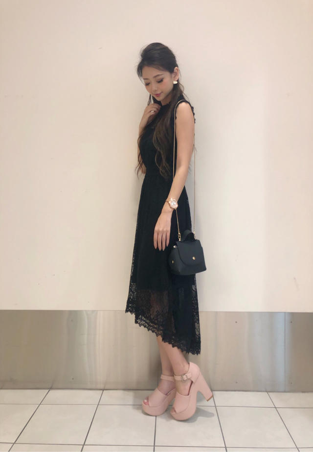 総レースワンピース♡角南