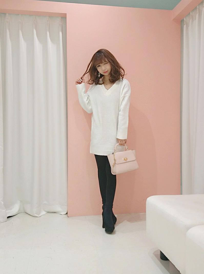 かなりお得！！¥2,900ニットチュニック♡♡ポイント3倍！！！！坂根