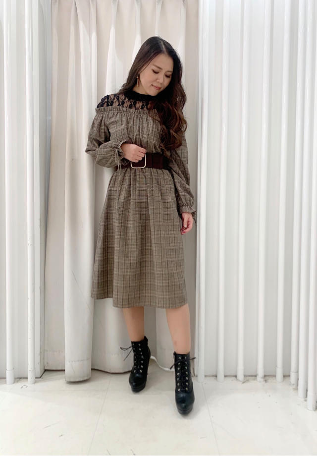 大人可愛いワンピースコーデ♡内田
