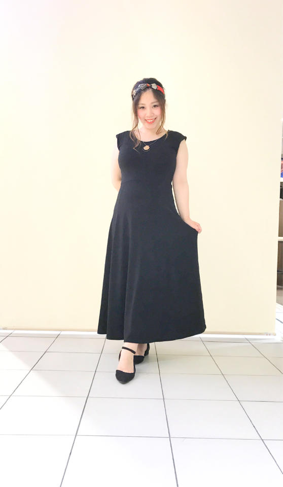 お気に入りマキシワンピ♡ヘアーアレンジ／まゆぅ〜大好物♪ゆい