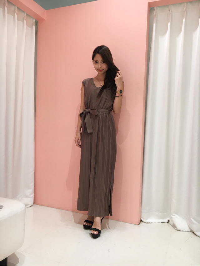 大人気！！♡楽ちんプリーツワンピ♡工藤