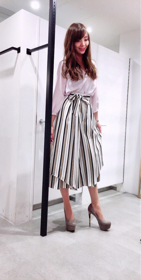 新作♡裾レイヤードスカーチョ(⑅•͈ᴗ•͈).:*♡