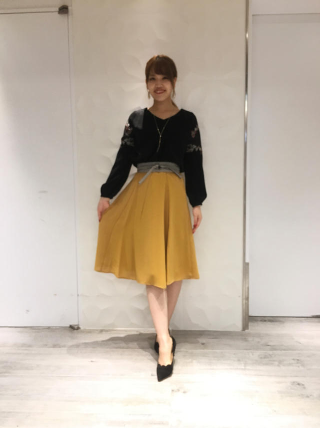 刺繍入り！！♡シースルーブラウス♡