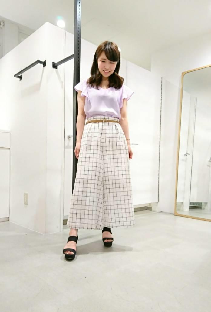 人気ワイドパンツがお買い得に！！小柄さんにもオススメ◎