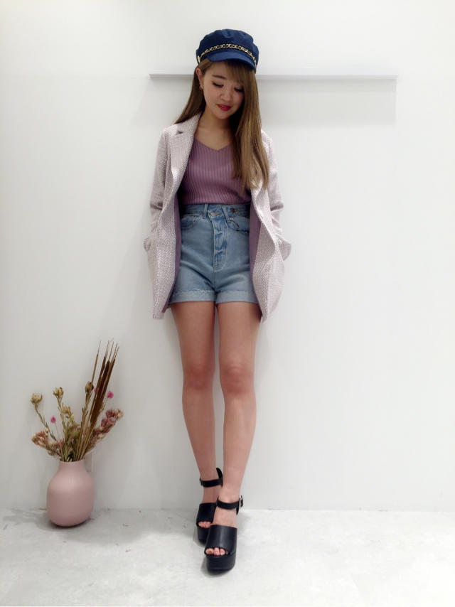 ツイードジャケットで上品code❤︎❤︎