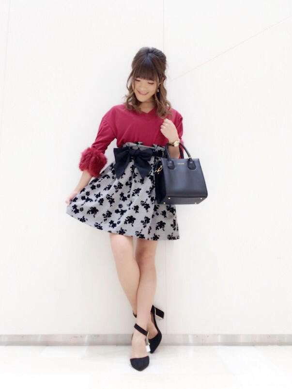 秋色でガーリーコーデ♡♡MAIKO