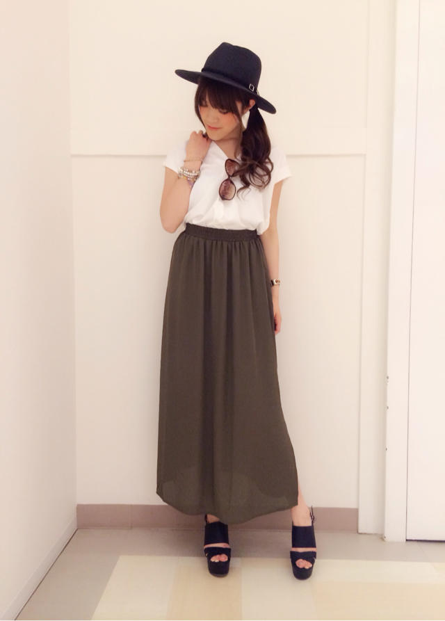 new in★大人気のマキシskirt入荷しました‼