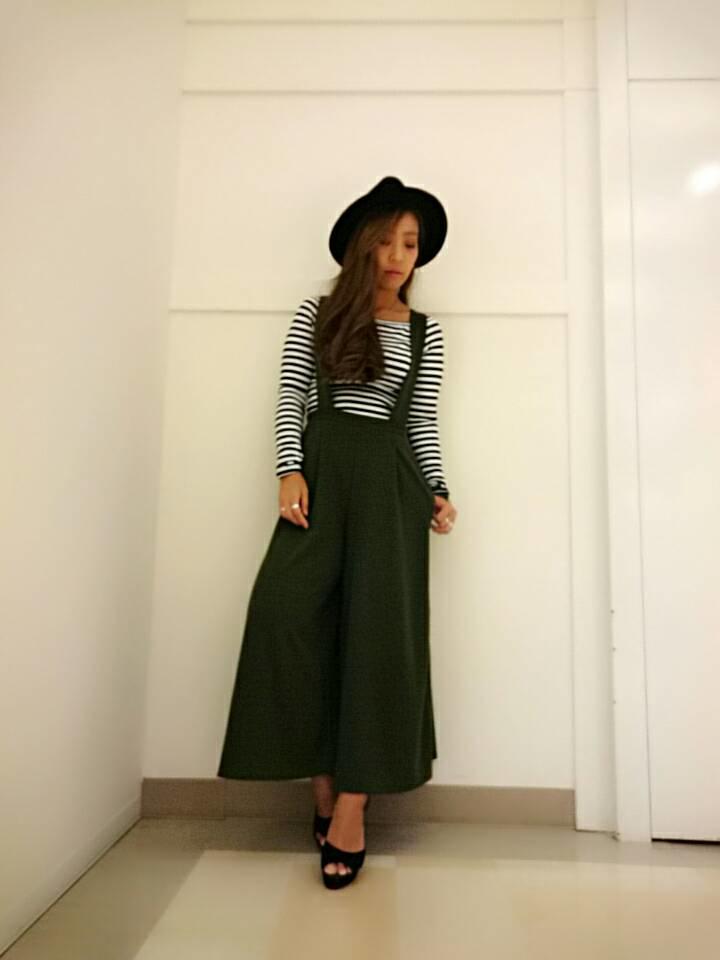 new arrival⭐ボーダーTOPS+ｻｽﾍﾟﾝﾀﾞｰワイドpants