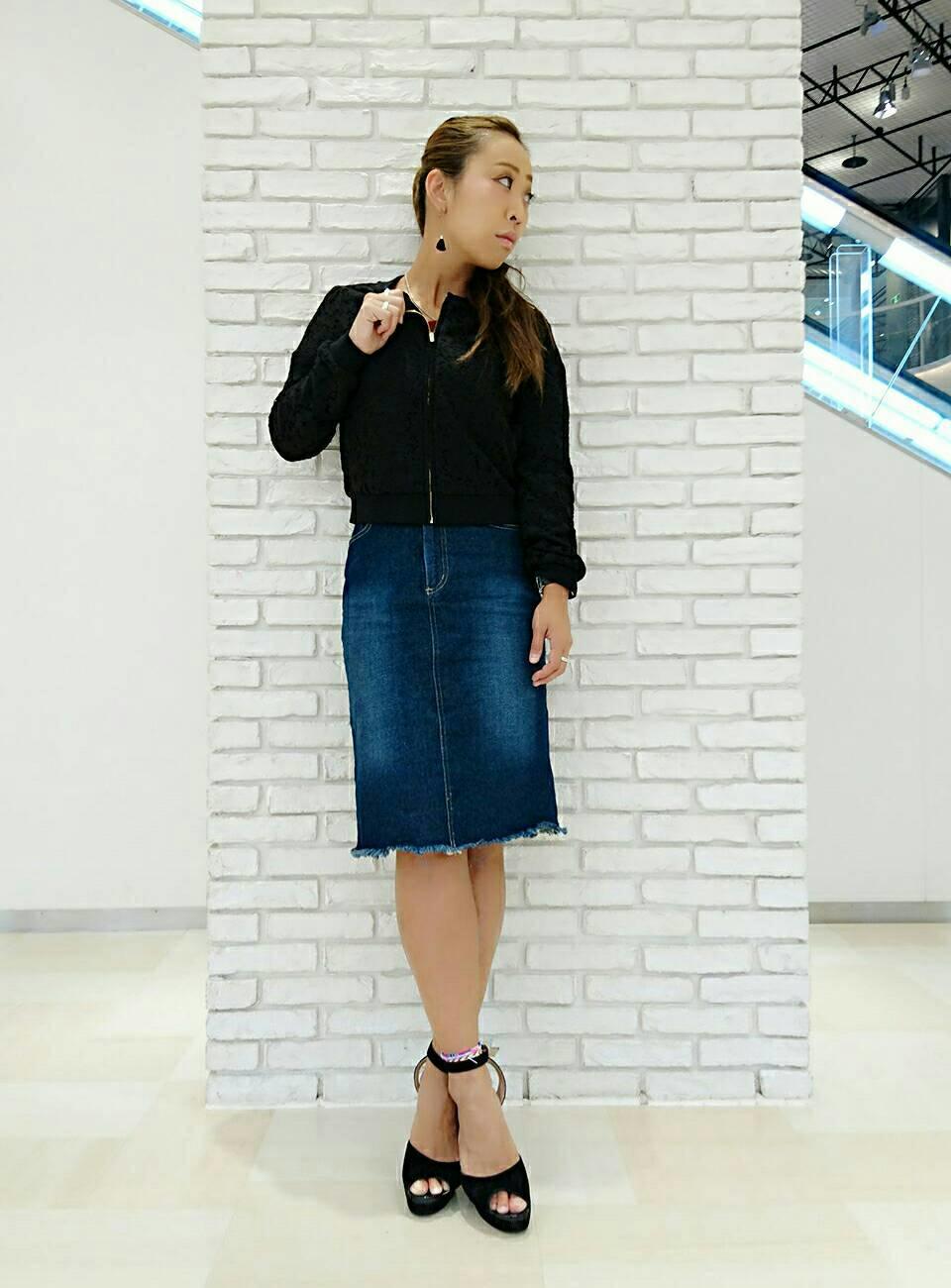 new arrival⭐レースブルゾン