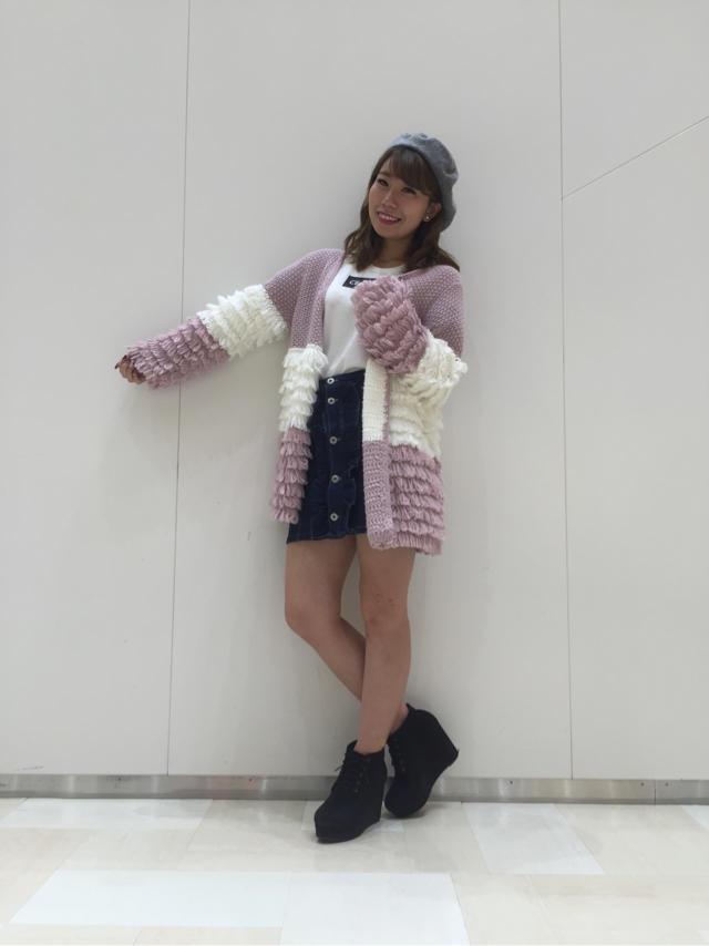 オススメニットカーデ♡yume chanman