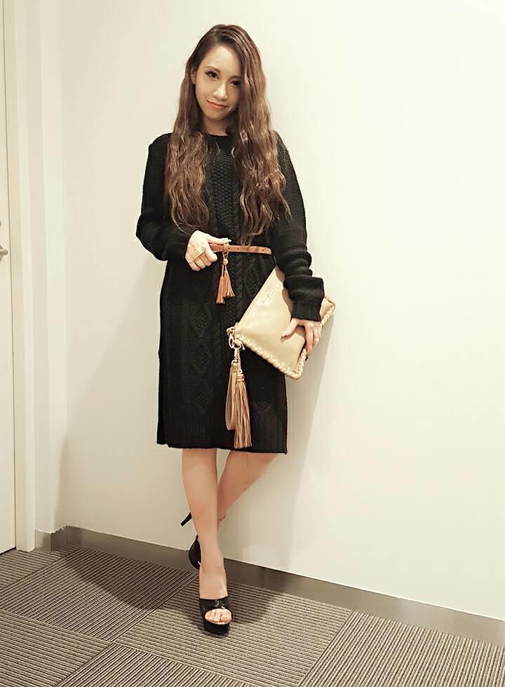 NEW in  ～   longニットワンピ