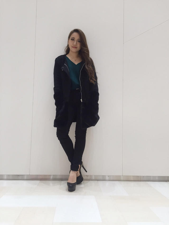 ファー ✖︎ ニット の上品コート❤︎ ayano