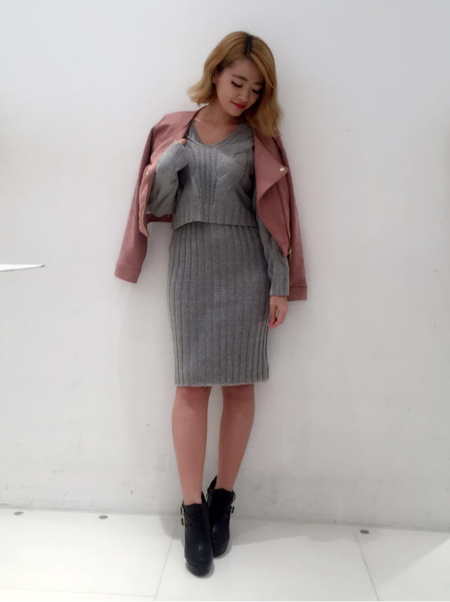 knit one-piece❤︎❤︎