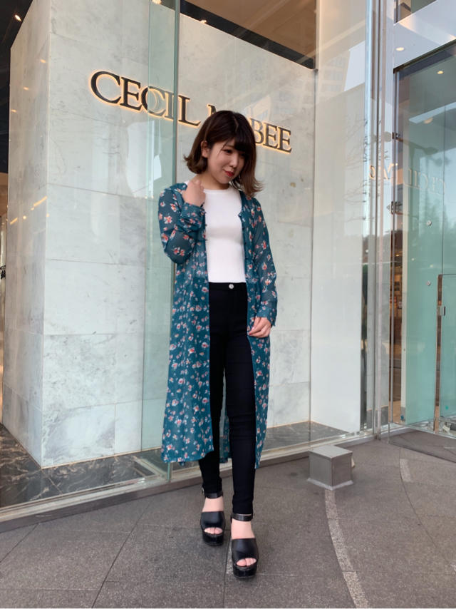 花柄ガウン♡Haru