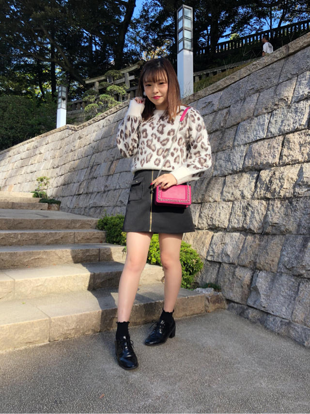 ヒョウ柄ニット♡serika