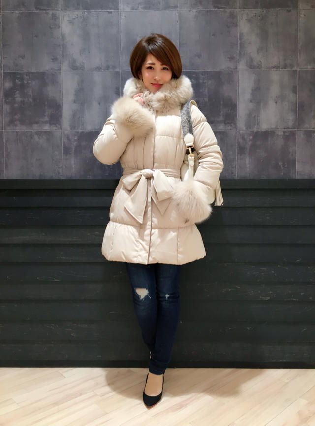 本命♡ダウンコート！chiaki