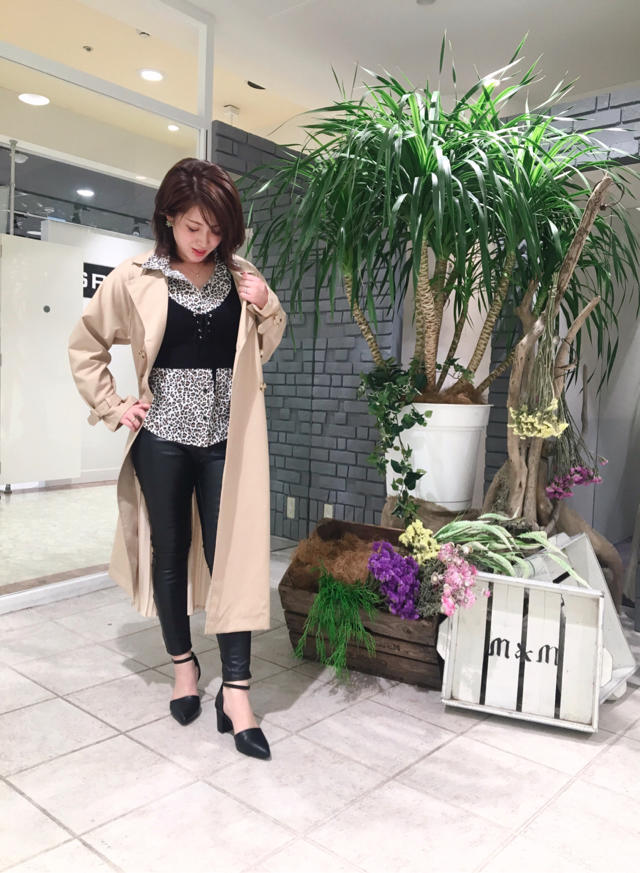 2月♡春物新作入荷しました！オススメ★トレンチコートchiaki